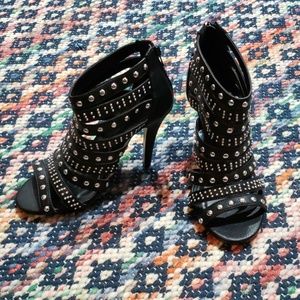 Torrid black studded high heels